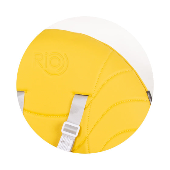 Chipolino Rio 2-in-1 Hochstuhl mit Ess-Seiten-Sitzkissen Sand Weiß