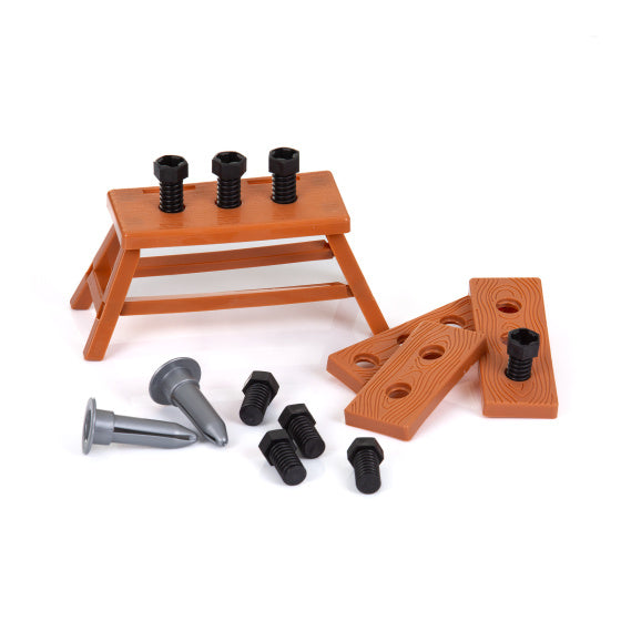 Chipolino Workbench mit Tools spielen Set mit leichten 63-teiligen