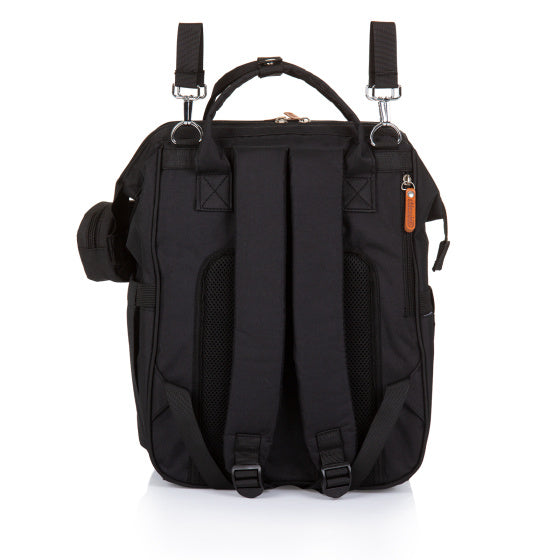 Chipolino -Rucksackwickeltasche mit zusätzlichem Stauraum.