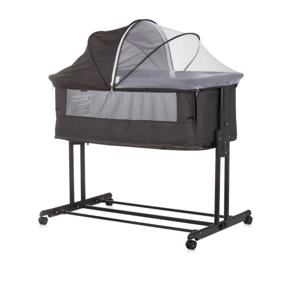 Chipolino Zen Co-Sleeper-Box mit Moskito Cabbus Obsidian Schwarz