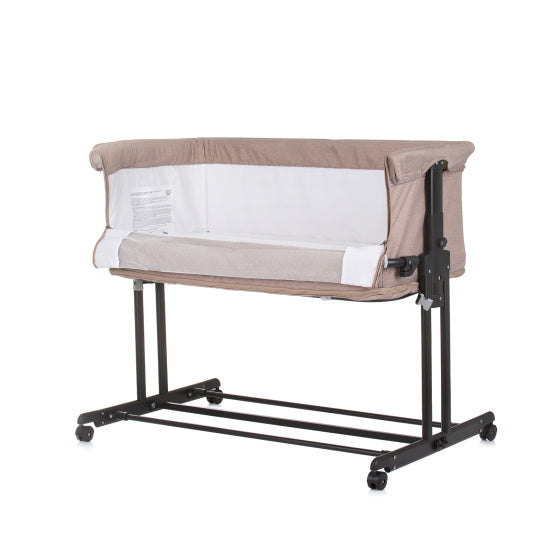 Chipolino Zen Co-Sleeper Box mit Moskitonetz Macadamia Beige