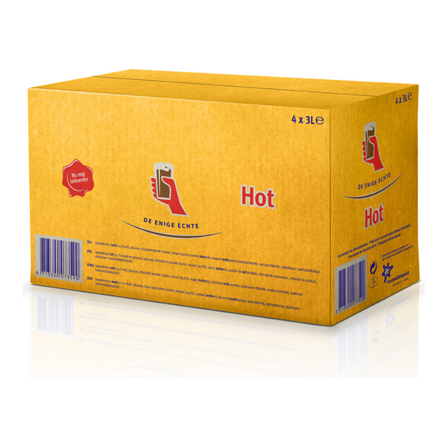 Chocomel Hot Lätzchen (4x 3 Liter)