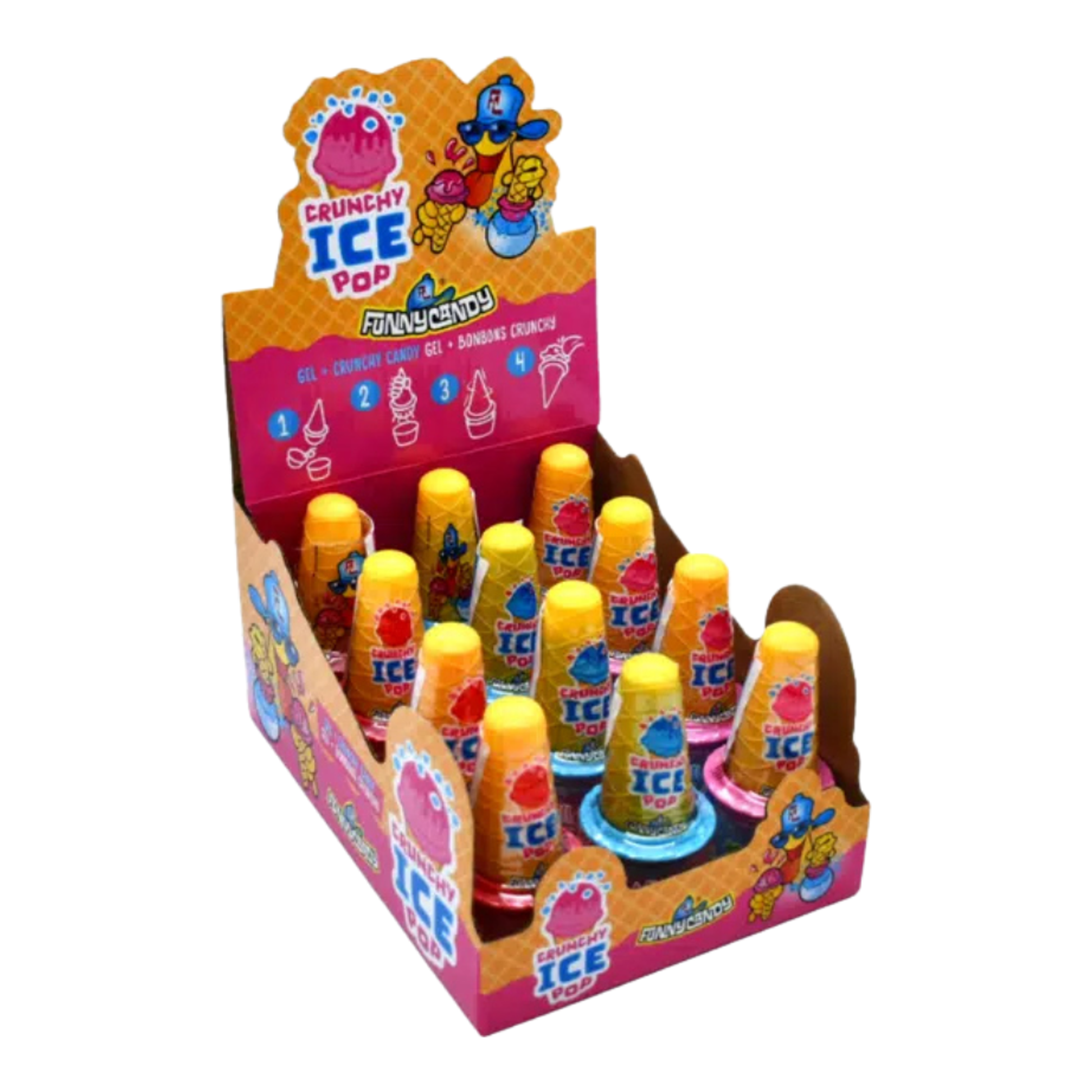Lustiges Bonbon-Knuspereis (12x 70gr)
