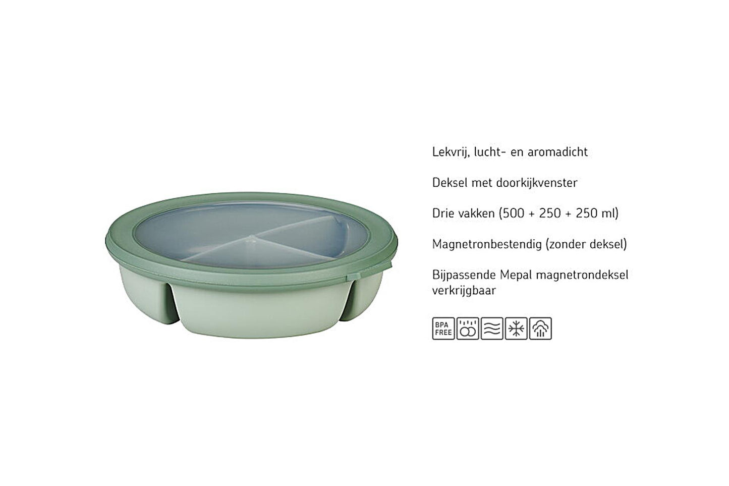 Mepal Bentoschale Cirqula Nordic White