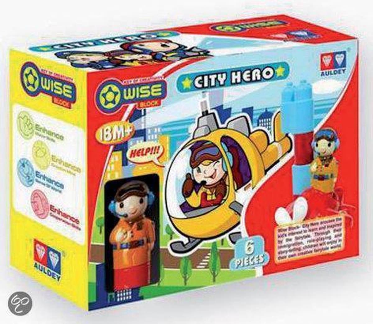 City Hero Building System mit Figur