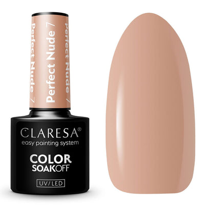Claresa Claresa UV LED GELLAK 5ML Perfekter Nackt 7