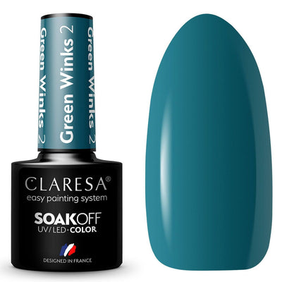 Claresa Claresa UV LED GELLAK 5ML GRÜNE WINKS 2