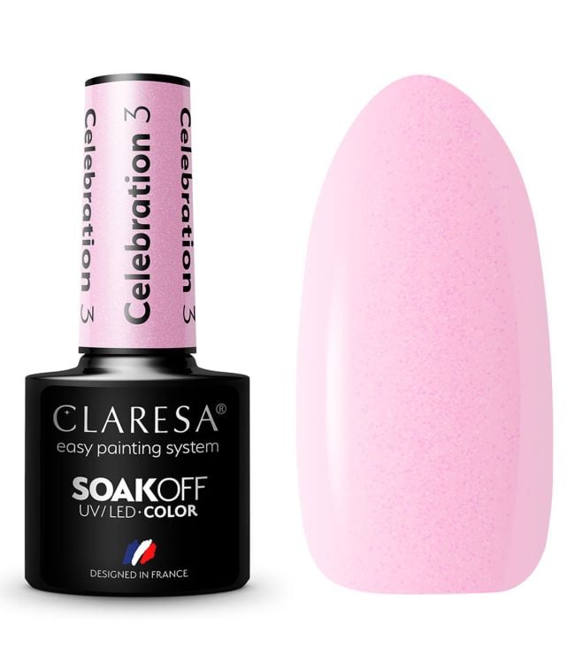 Claresa Claresa UV führte Gellak 5ml Feier 3