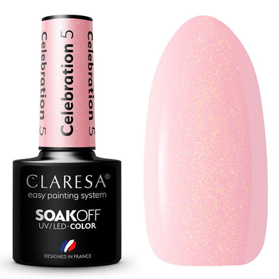 Claresa Claresa UV LED GELLAK 5ML Feier 5
