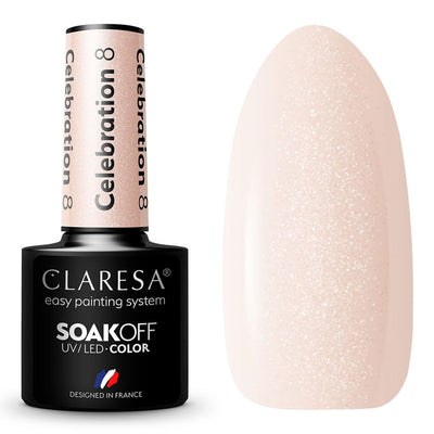 Claresa Claresa UV führte Gellak 5ml Feier 8