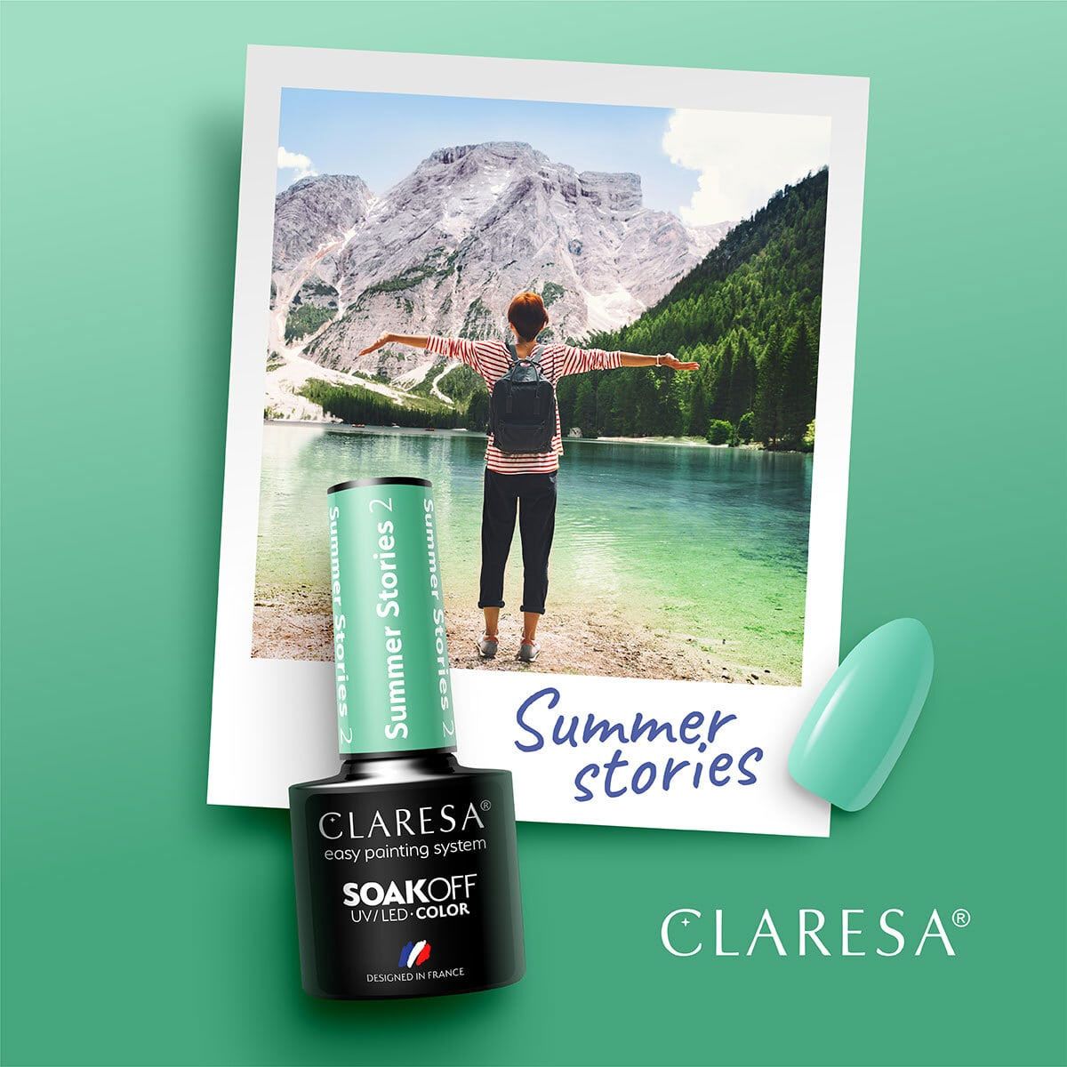 Claresa Claresa UV führte Gellak 5ml Sommergeschichten 2