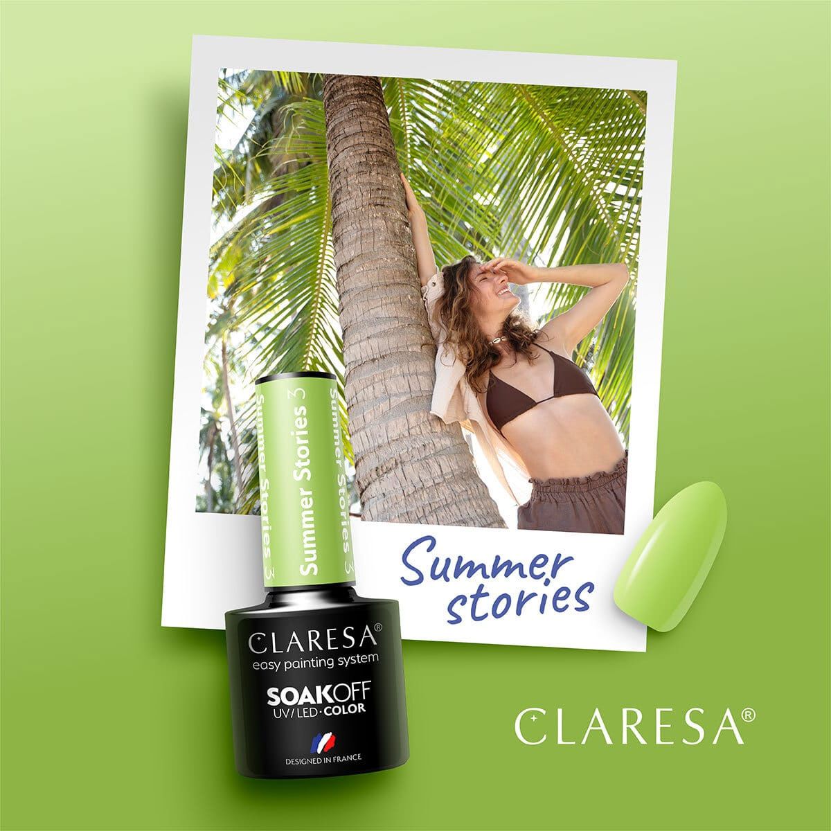 Claresa Claresa UV führte Gellak 5ml Sommergeschichten 3