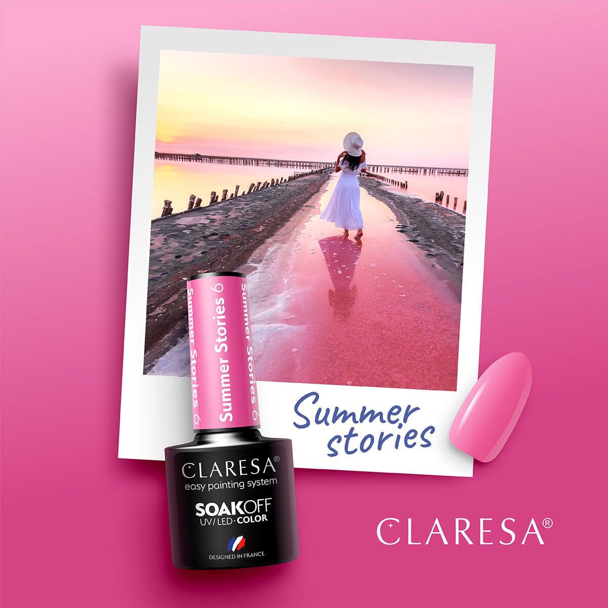 Claresa Claresa UV führte Gellak 5ml Sommergeschichten 6
