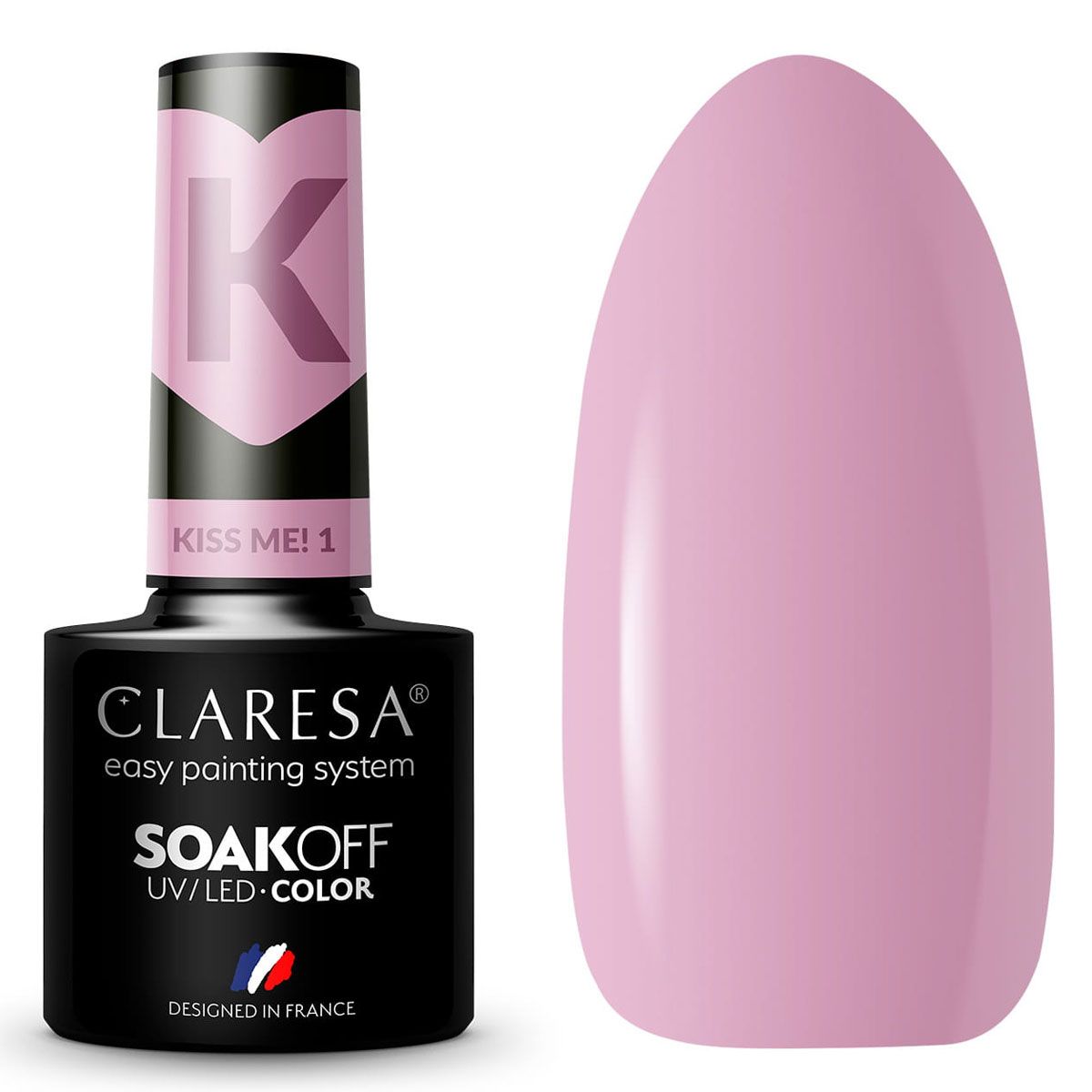 Claresa Claresa UV führte Gellak 5ml Kuss mich 1