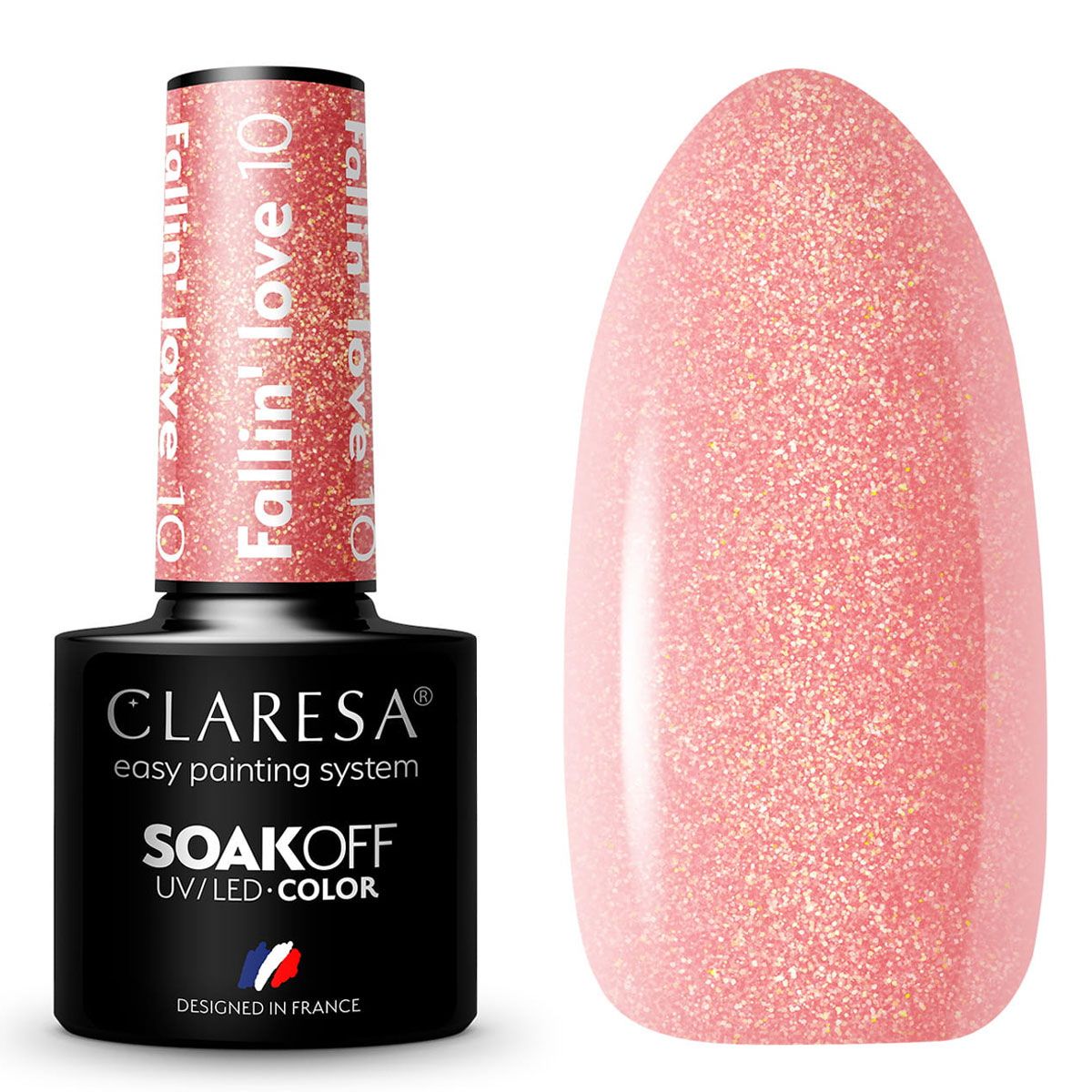 Claresa Claresa UV geführt Gellak 5ml Fallin 'Love 10