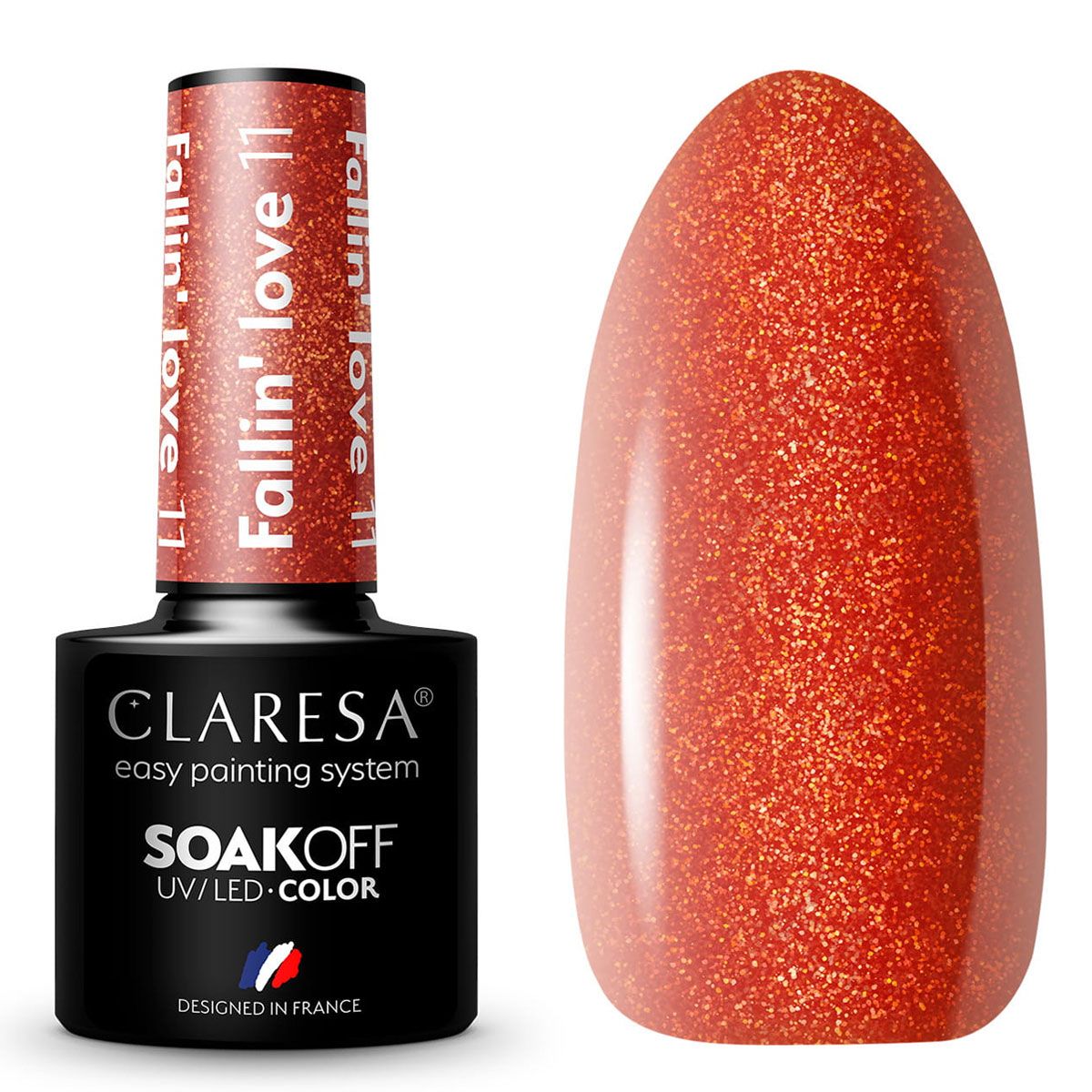 Claresa Claresa UV führte Gellak 5ml Fallin 'Love 11