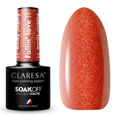 Claresa Claresa UV führte Gellak 5ml Fallin 'Love 11