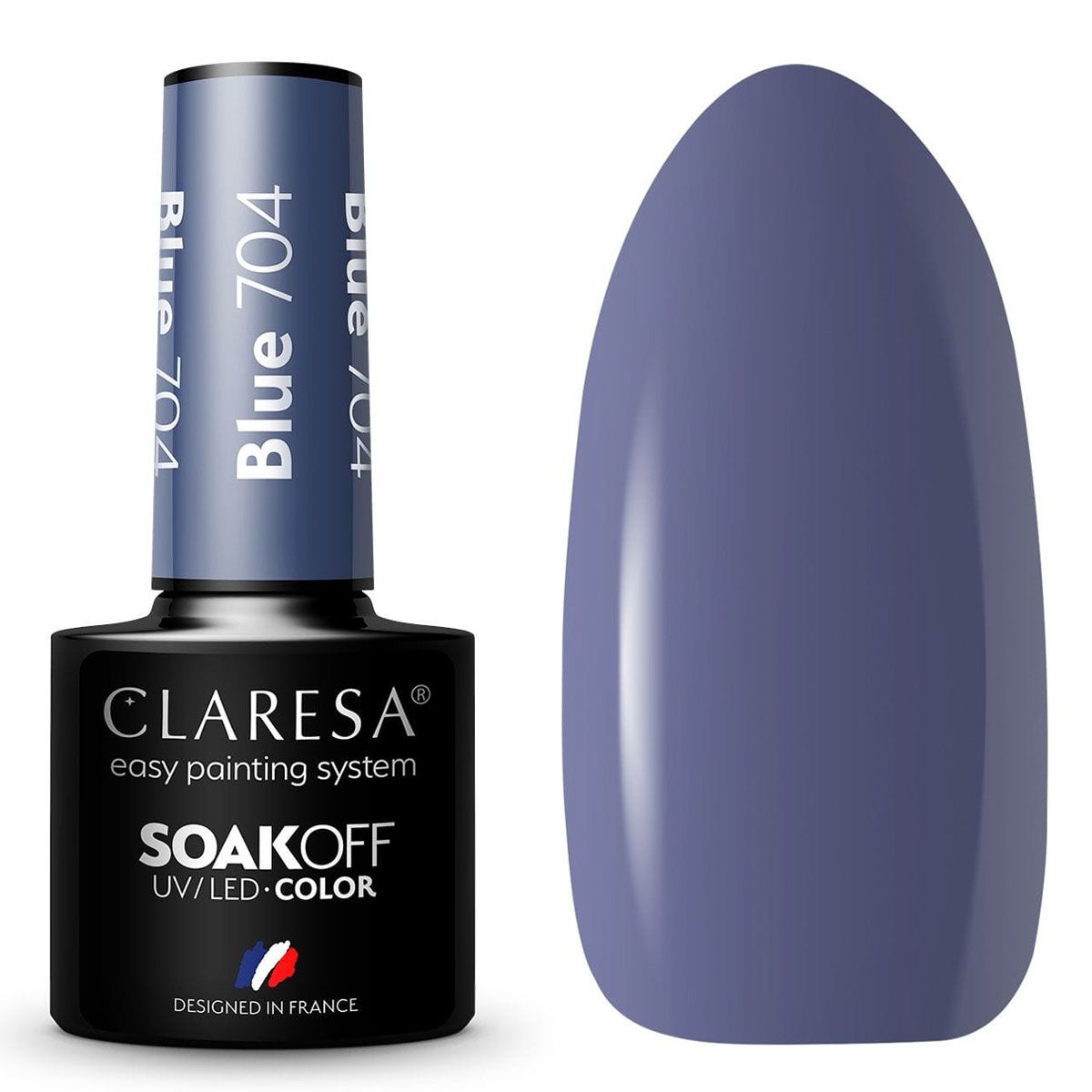 Claresa Claresa UV LED GELLAK 5ML Blau 704 Ruhiger Wald