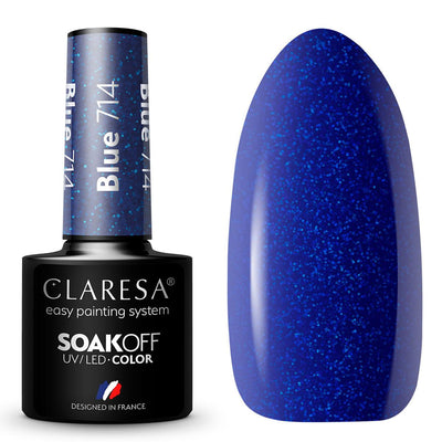Claresa Claresa UV LED GELLAK 5ML Blau 714