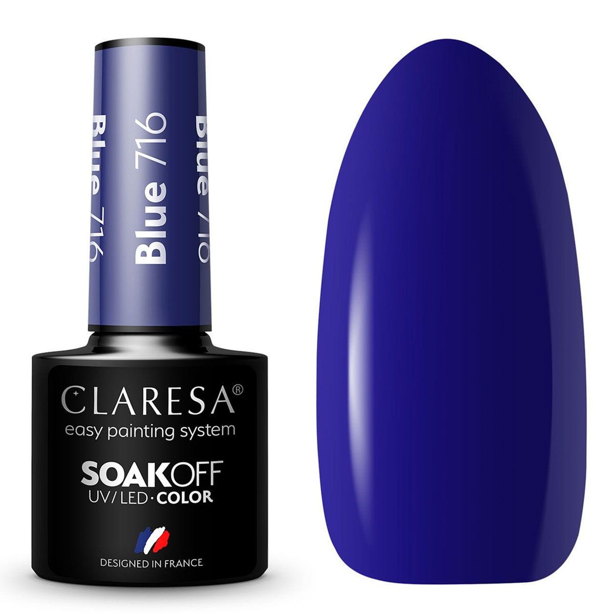 Claresa Claresa UV Led Gellak 5ml Blue 716 Full Beeren