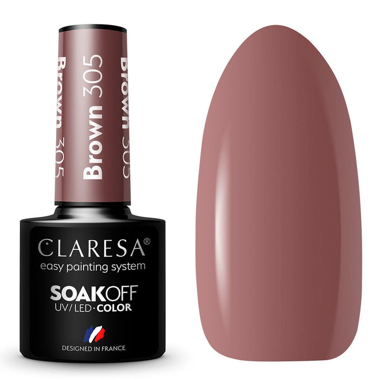 Claresa Claresa UV LED Gellak 5ml Brown 305 Look