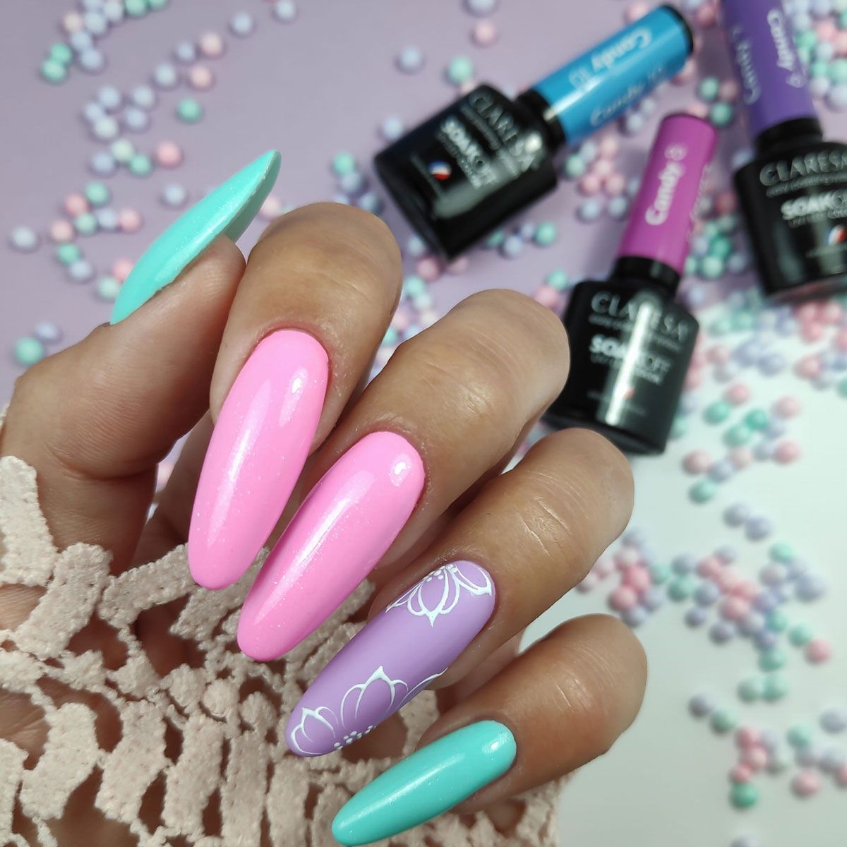 Claresa Claresa UV führte Gellak 5ml Candy 8