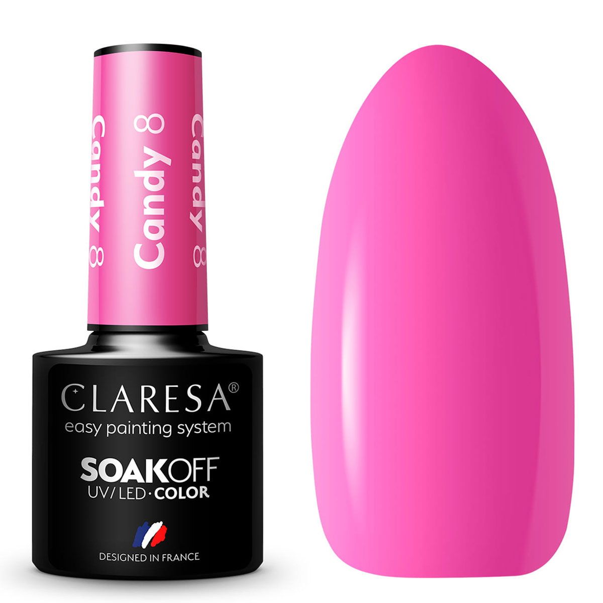 Claresa Claresa UV führte Gellak 5ml Candy 8