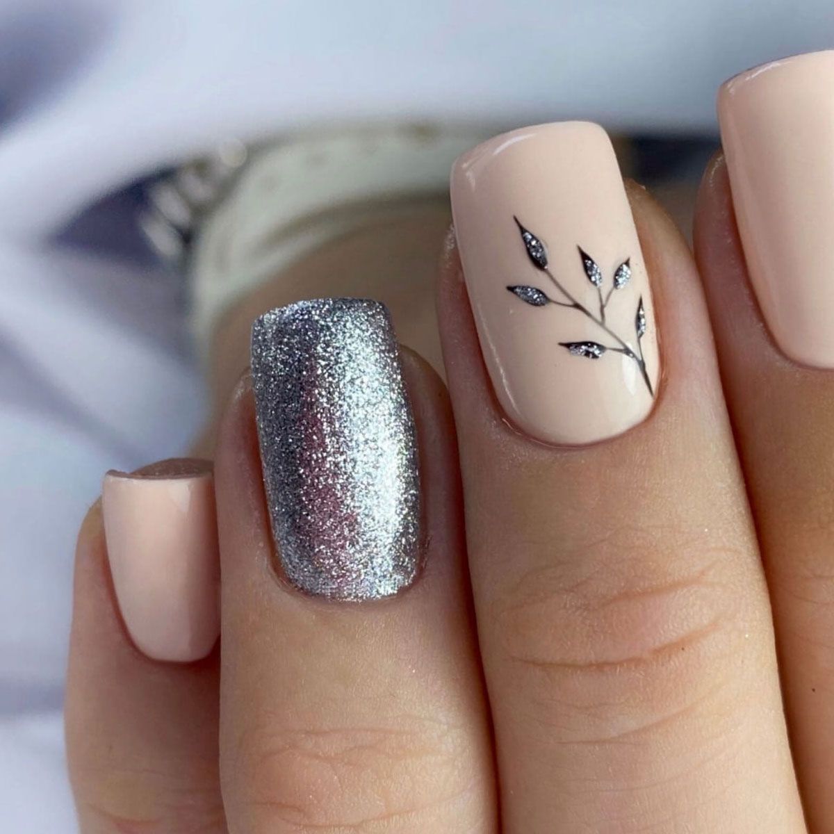 Claresa Claresa UV Led Gellak 5ml Full Glitter 1 Silber