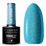 Claresa Claresa UV Led Gellak 5ml Full Glitter 7 Blau - afbeelding 1