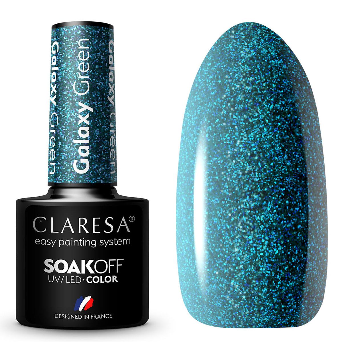 Claresa Claresa UV Led Gellak 5ml Galaxy Green