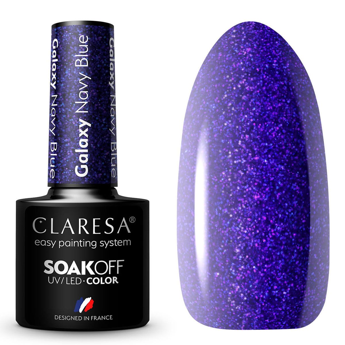 Claresa Claresa UV Led Gellak 5ml Galaxy Marine Blue