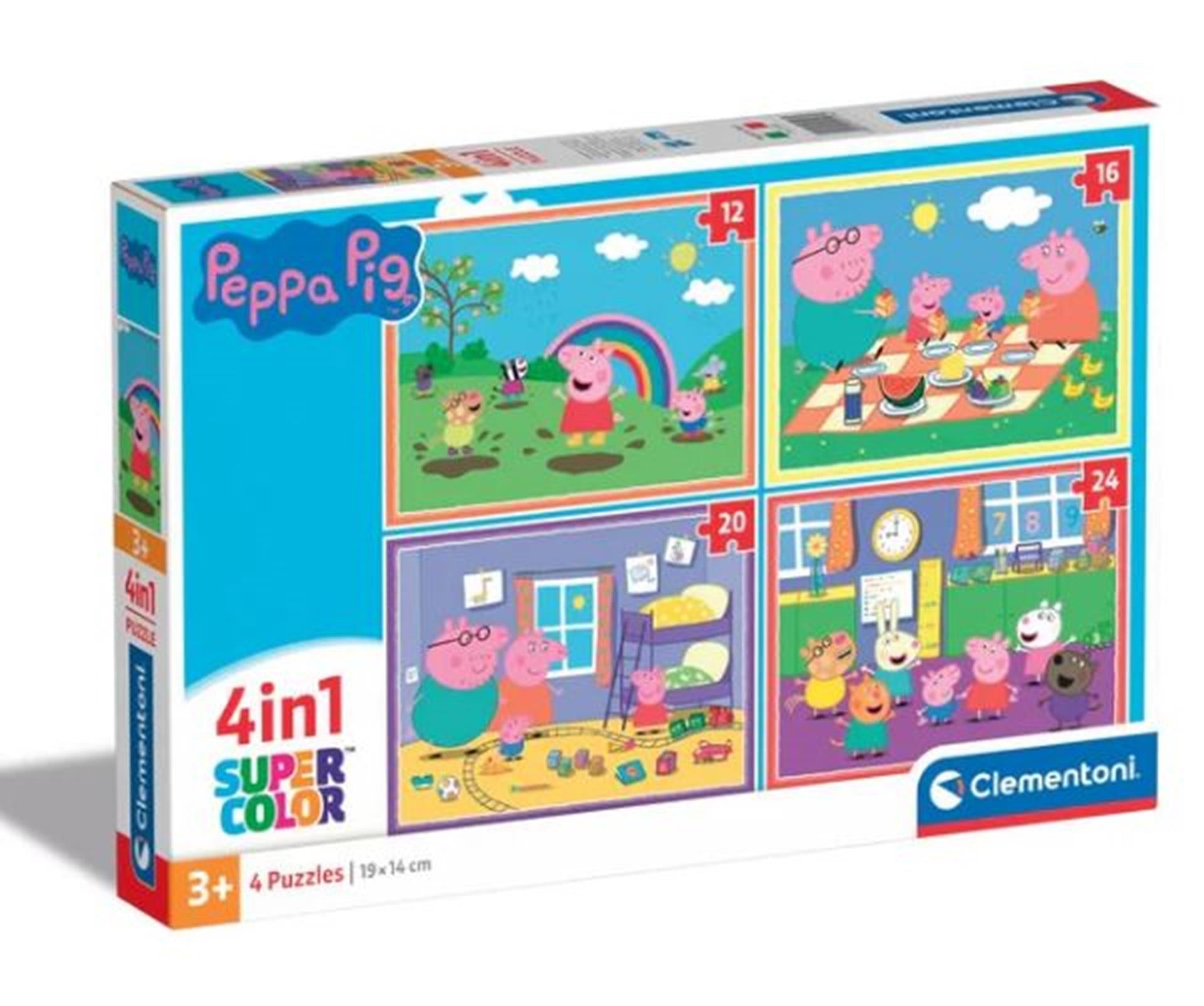Clementoni 4in1 Puzzle Peppa Pig