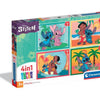 Clementoni Super Color Legpuzzle 4in1 Stich