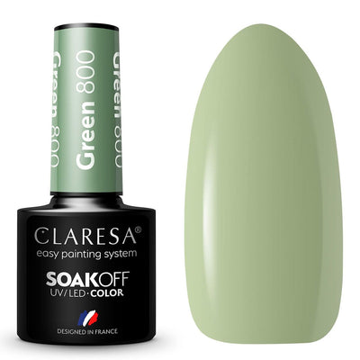 Claresa Claresa UV Led Gellak 5ml Green 800 Savanne Vibes