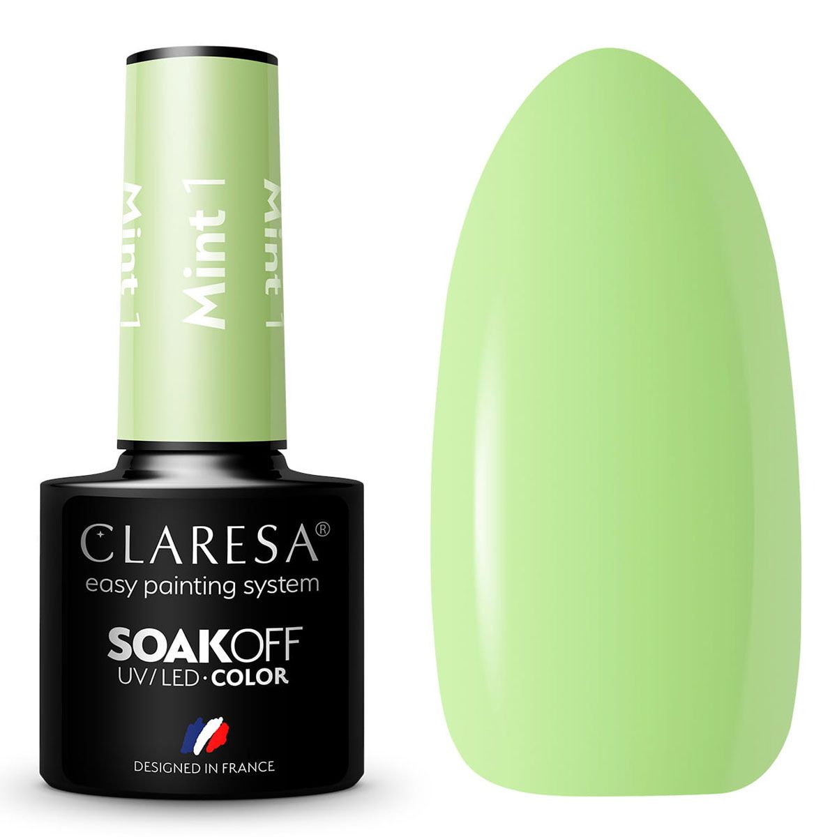 Claresa Claresa UV LED GELLAK 5ML MINT 1