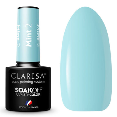Claresa Claresa UV LED GELLAK 5ML MINT 2