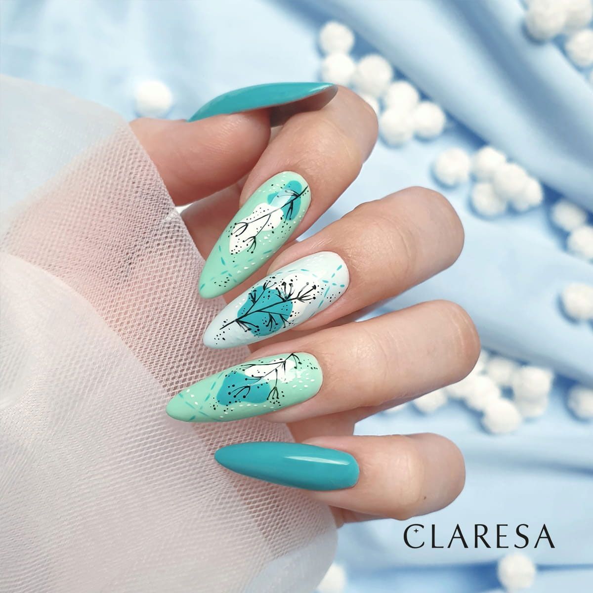 Claresa Claresa UV LED GELLAK 5ML MINT 3