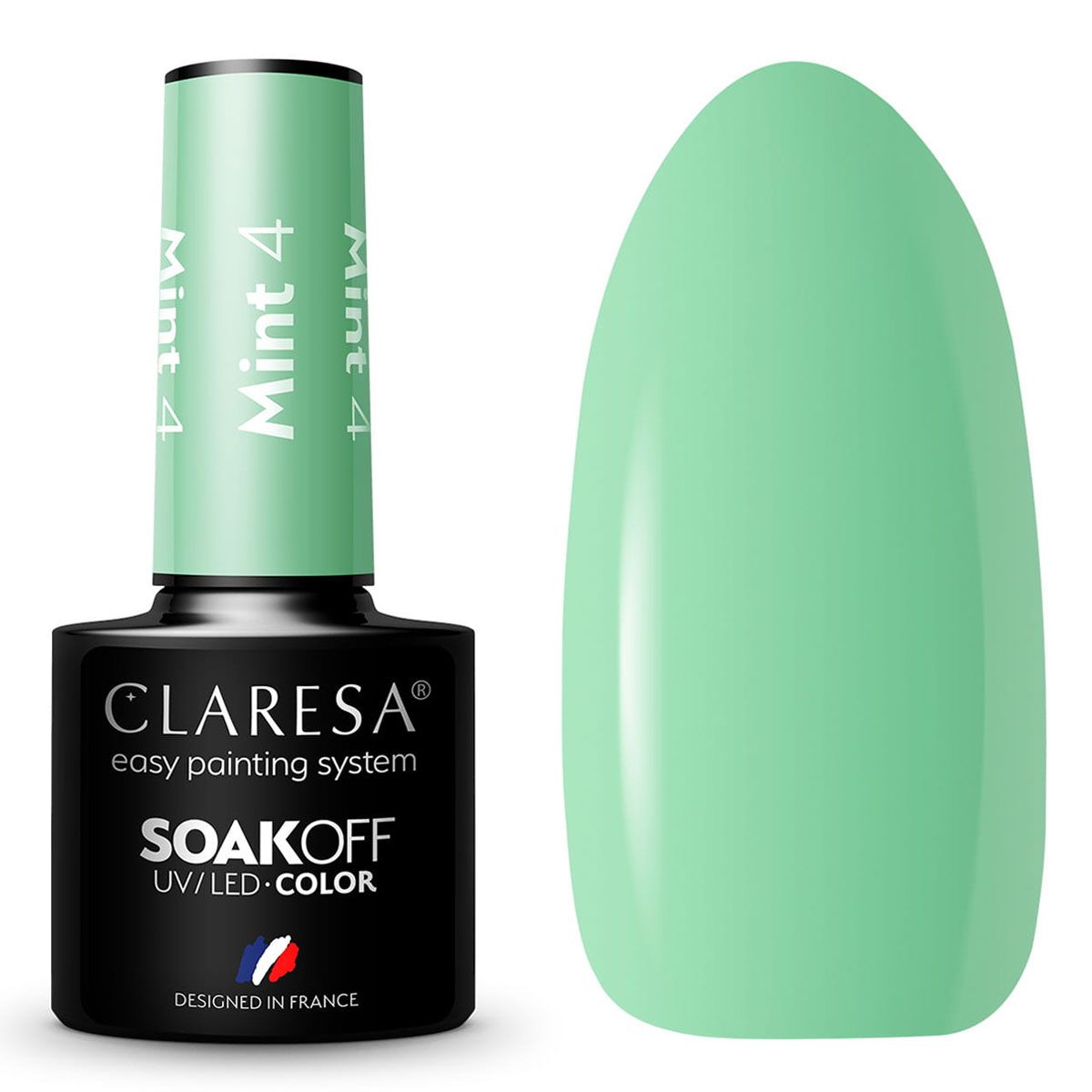 Claresa Claresa UV LED GELLAK 5ML MINT 4