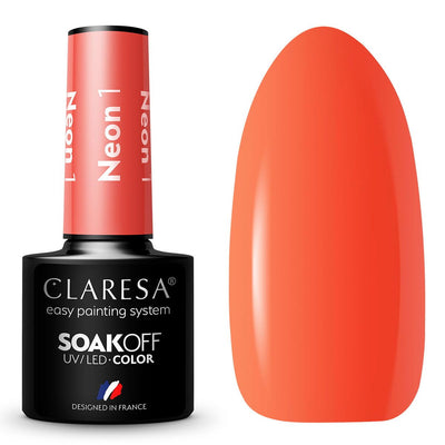 Claresa Claresa UV führte Gellak 5ml Neon 1