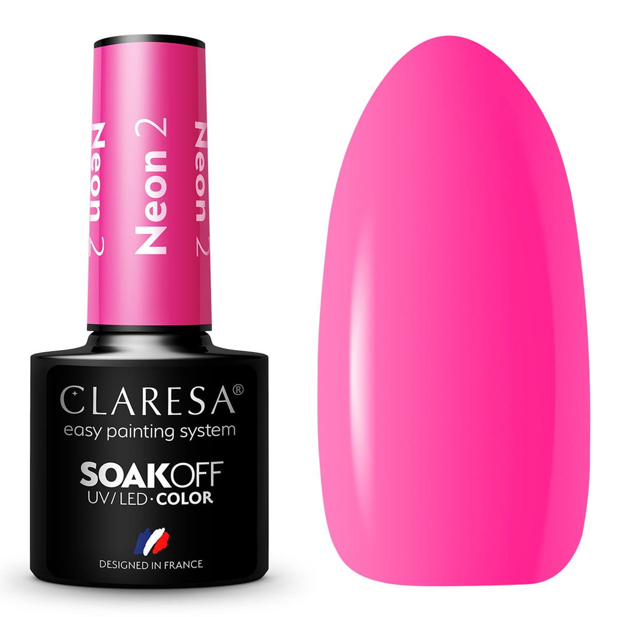 Claresa Claresa UV führte Gellak 5ml Neon 2