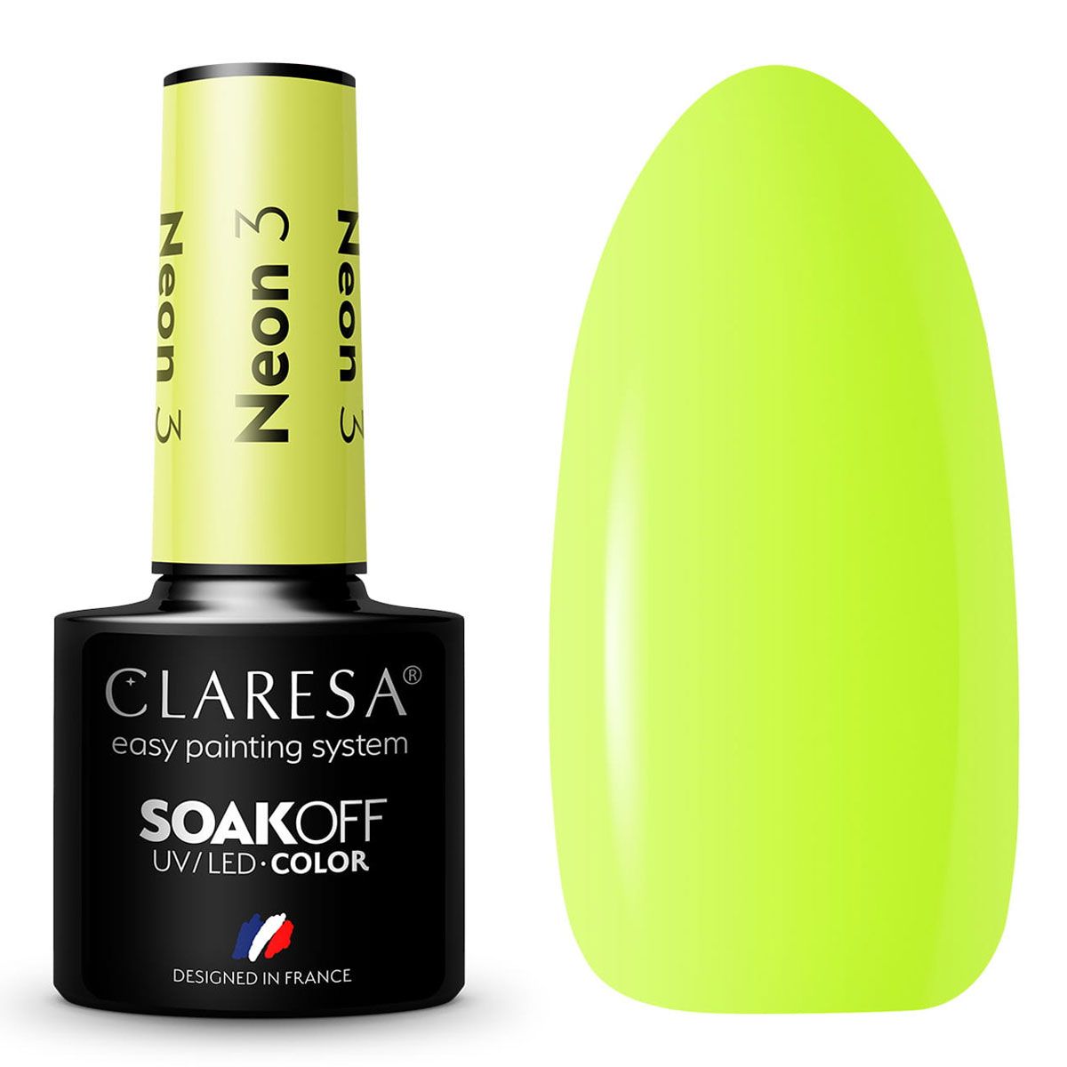 Claresa Claresa UV führte Gellak 5ml Neon 3