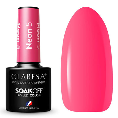Claresa Claresa UV führte Gellak 5ml Neon 5