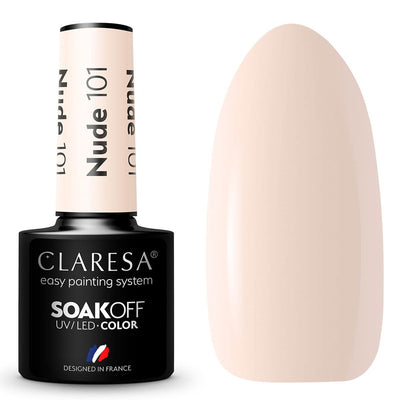 Claresa Claresa UV LED GELLAK 5ML NUDE 101