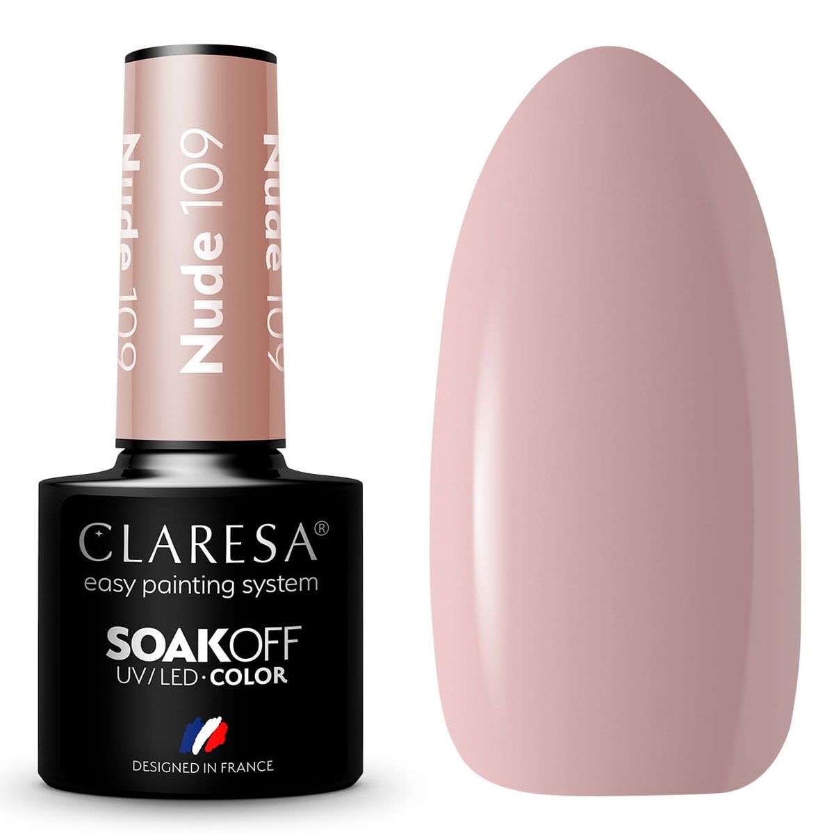 Claresa Claresa UV LED GELLAK 5ML NUDE 109