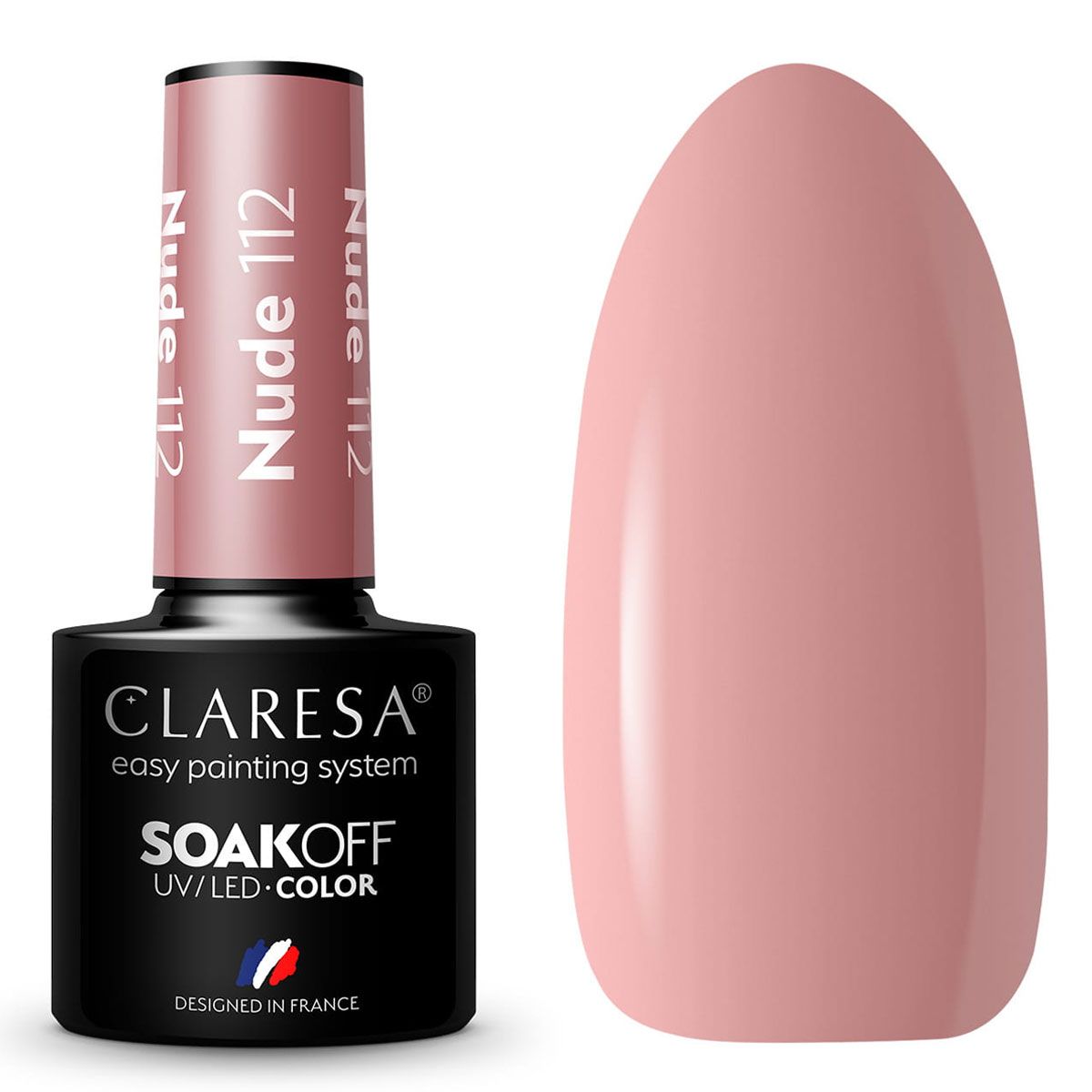 Claresa Claresa UV LED GELLAK 5ML NUDE 112
