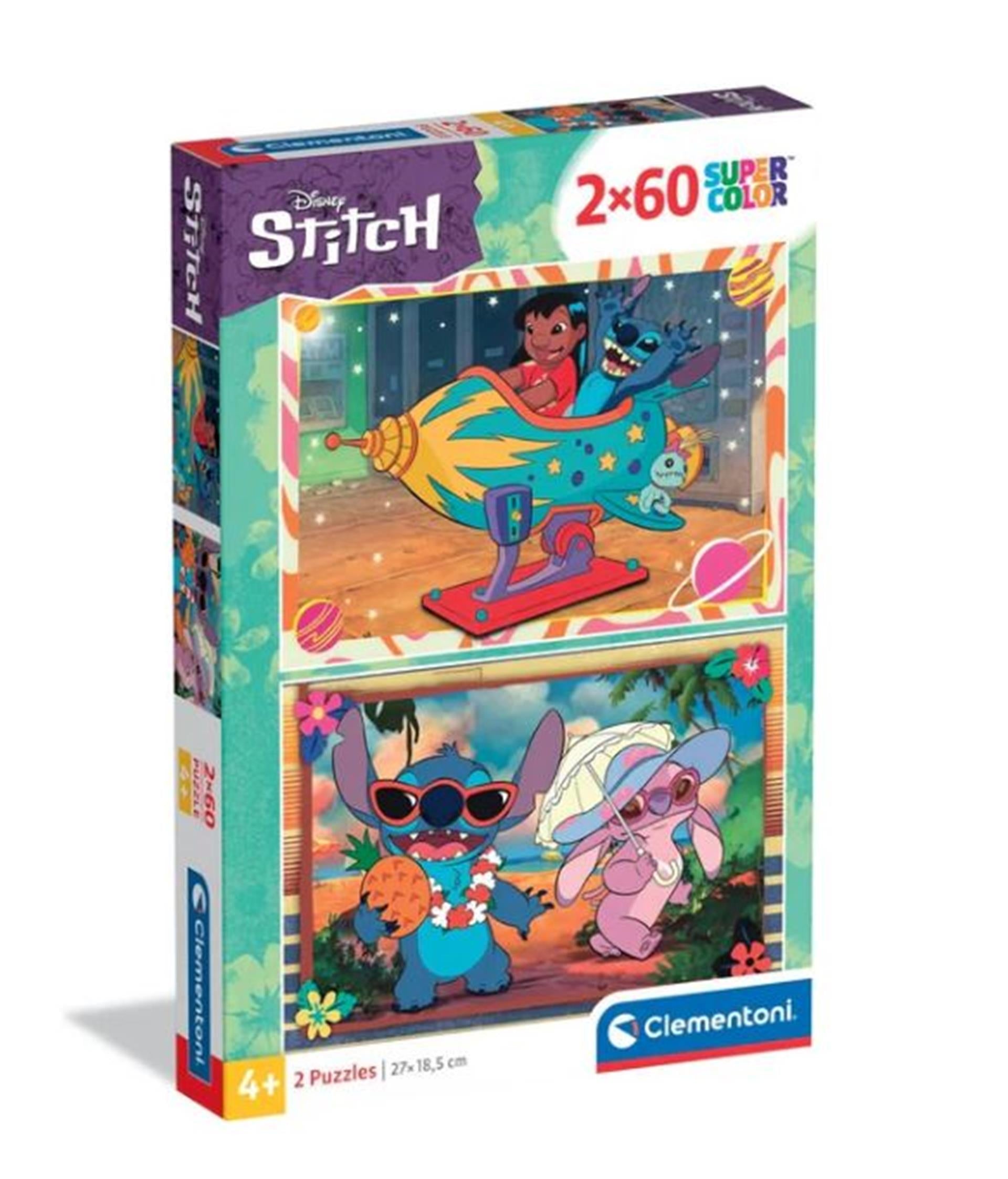 Clementoni Jigsaw Puzzle Stitch, 2x60st.