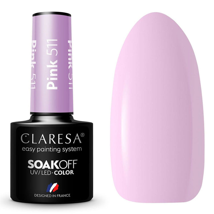 Claresa Claresa UV Led Gellak 5ml Pink 511 Ballon Reise
