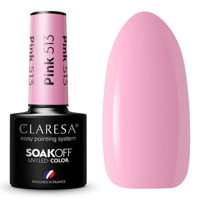 Claresa Claresa UV Led Gellak 5ml Pink 513 Funfair