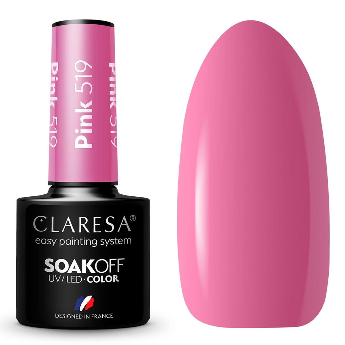 Claresa Claresa UV Led Gellak 5ml Pink 519 Sunny Garden