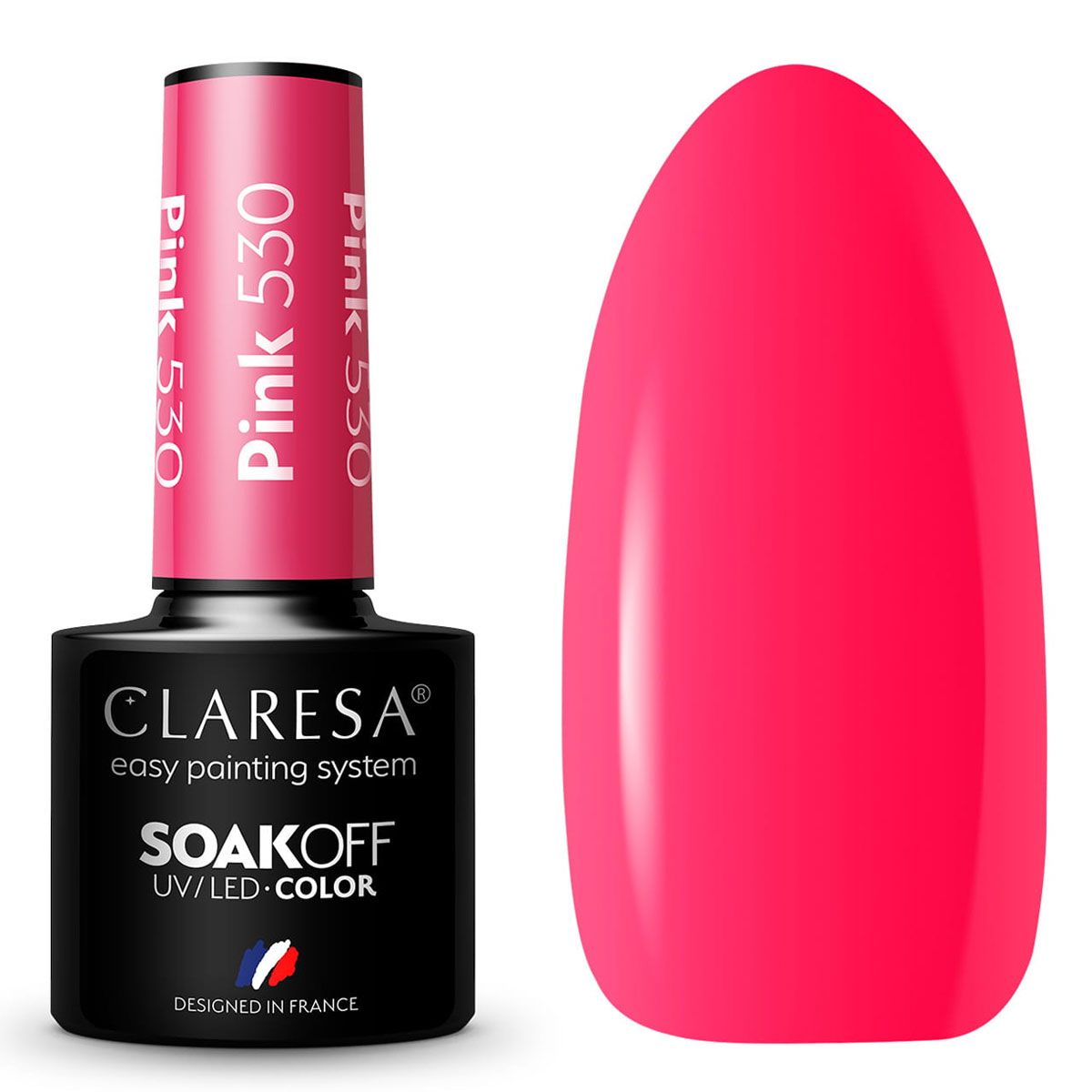 Claresa Claresa UV LED Gellak 5ml Pink 530 Regenbogenexplosion